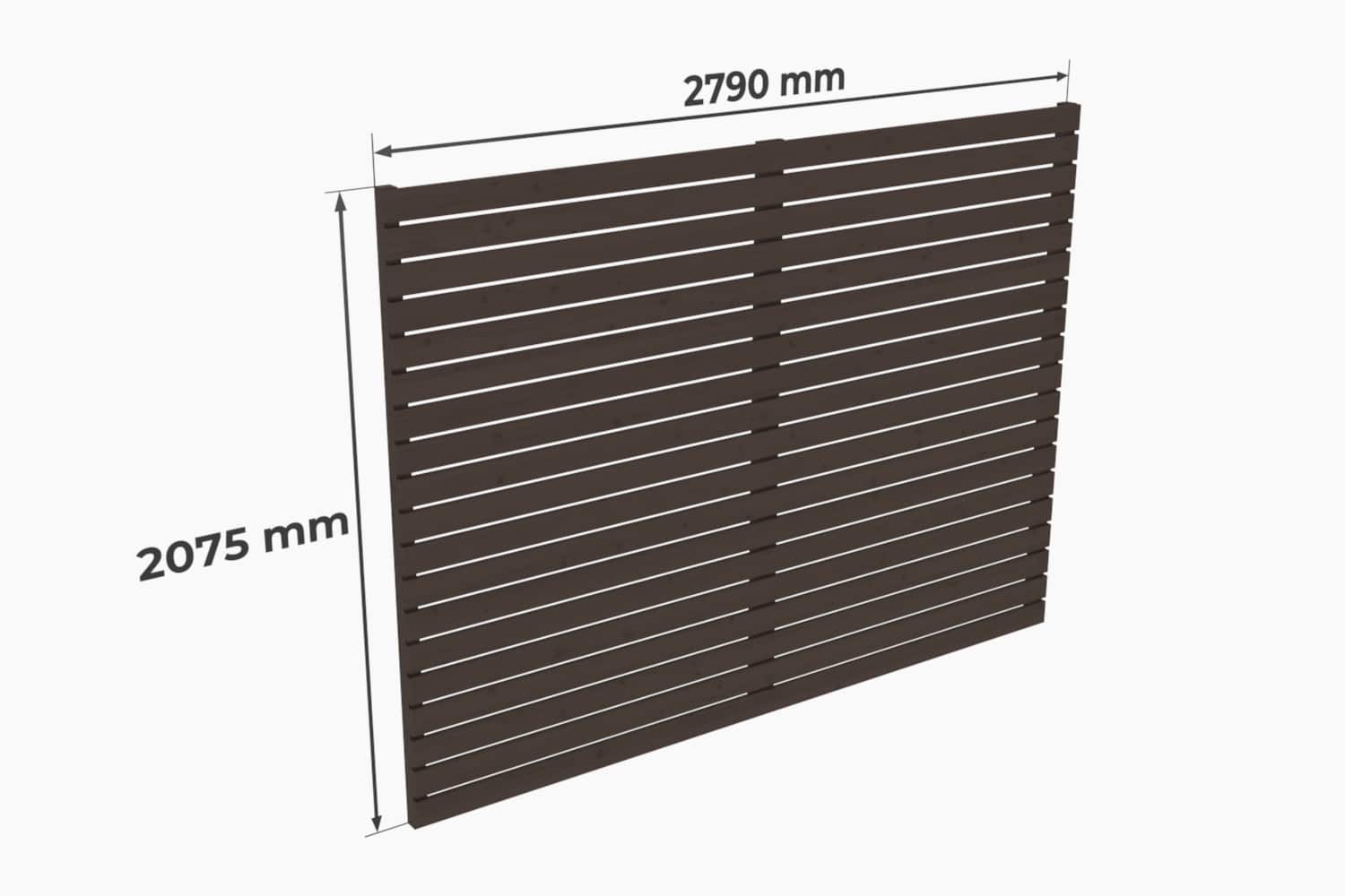 Rear wall image brown